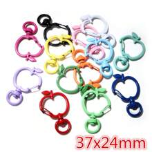 5pcs Random Mix Snap Hook Trigger Clips Buckles For Keychain Lobster Clasp Hooks Key Ring Clasp DIY Jewelry Making Supplies - Random Mix - View 6