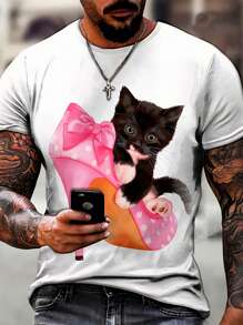 Men T-Shirts - White - View 1