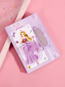 1本隨機樣式創意密碼鎖定筆記本,學生的最佳禮物 - 粉色 - 查看 9