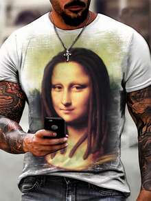 Men T-Shirts - 白色 - 查看 1