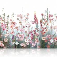 SUMGAR 1 Stück Malen nach Zahlen Erwachsene Blumen Bunt DIY Öl Leinwand Gemälde Set für Anfänger & Senior Acrylic Malen Malerei Heimwerk 40x50 cm (Ohne Rahmen) Weihnachten Paar Freund Geschenk