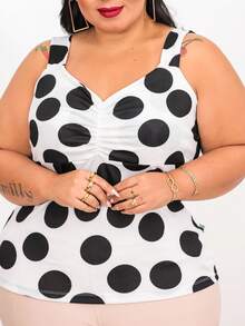 Plus Size Tank Tops & Camis - 白色 - 查看 4