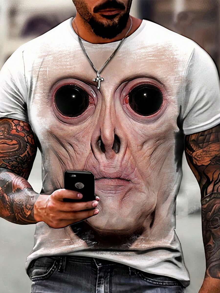 Men T-Shirts - trắng - Xem 1