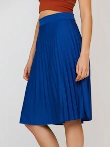 Women Skirts - Royal Blue - View 2