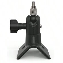 Koroao Pole Mount Bracket Compatible With Wyze Cam Pan V3 Camera - Stable Multifunctional Winding Installation (1Pack,Black) - Black - View 2