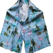 Traje de Baño Hombre 2 en 1 Shorts para Playa, Shorts y Bermudas de Natación para Hombre con Bolsillos, para Natación, Piscina, Correr y Hacer Deporte - Blanco - Ver 1