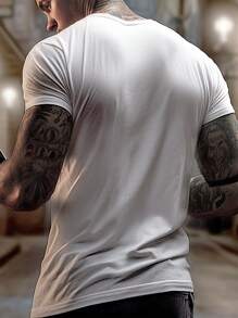 Men T-Shirts - 白色 - 查看 2
