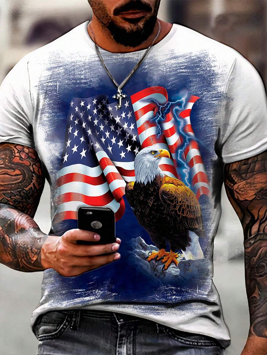 Camisa Camiseta Águia Eagle Usa Estados Unidos 20