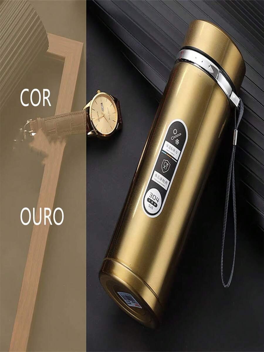 Vacuum Flasks & Thermoses - 金色 - 查看 1