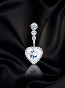 1 Ánh Sáng Sang Trọng Gợi Cảm Dát Kim Cương Hình Bướm Vòng Rốn Hoa Hồng Vàng Rốn Móng Tay Trang Sức Cơ Thể Đục Lỗ Của Phụ Nữ Quà Tặng Thích Hợp Để Mặc Hàng Ngày - Nhẫn rốn tròn hình bướm nhẹ nhàng sang trọng - Xem 10