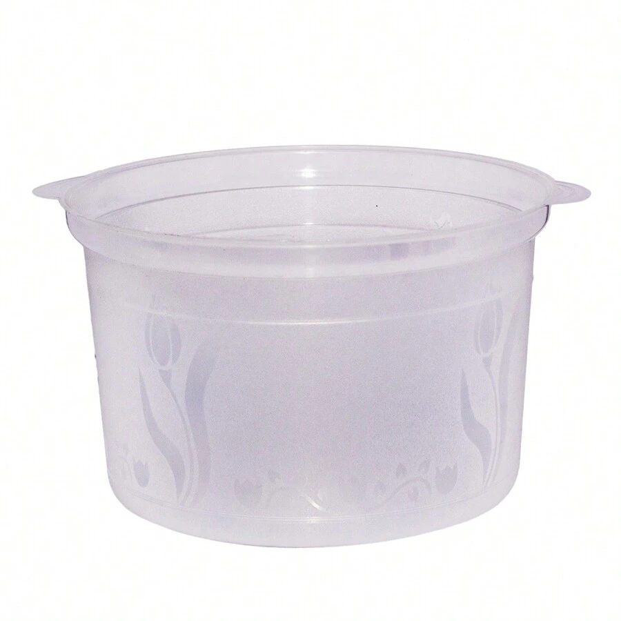 Hielera Tulipán Con Pinzas - De Plástico 10 Pz. - Blanco - Ver 1