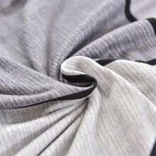 1/4/6 piezas Fundas de silla de respaldo alto de seda de leche impresa, patrón aleatorio, fundas elásticas modernas de poliéster a prueba de polvo y lavables para sala de estar, comedor, dormitorio - Multicolor - Ver 11