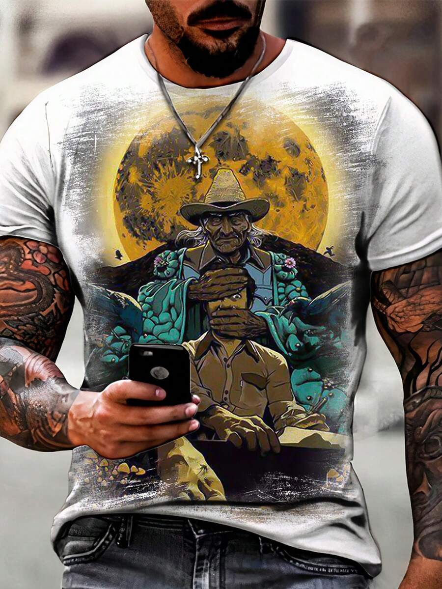 Men T-Shirts - trắng - Xem 1