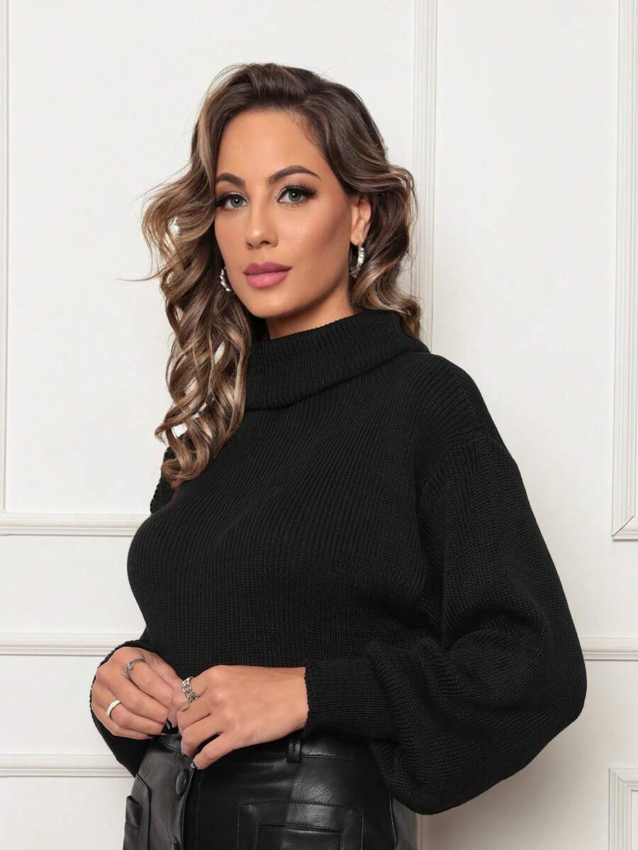 Women Sweaters - màu đen - Xem 1