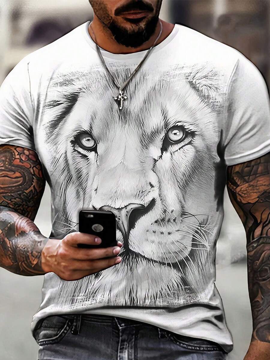 Men T-Shirts - trắng - Xem 1