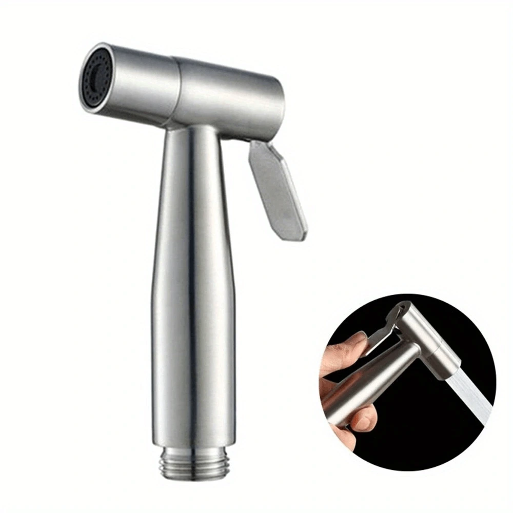 High Pressure Stainless Steel Handheld Bidet Sprayer For Bathroom