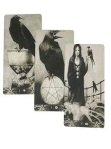 Juego de cartas de Cuervo Negro, 1 paquete - Multicolor - Ver 4