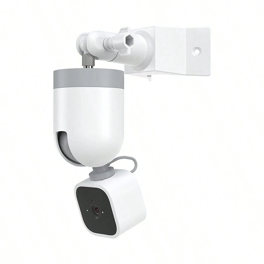 Koroao Wall Corner Mount For Blink Mini Pan-Tilt Camera ,Compatible With Other Camera Mounts With 1/4 Screw Port (White) - trắng - Xem 1