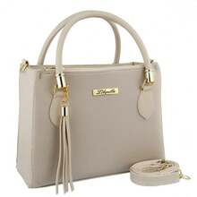 Women Shoulder Bags - 米色 - 查看 2