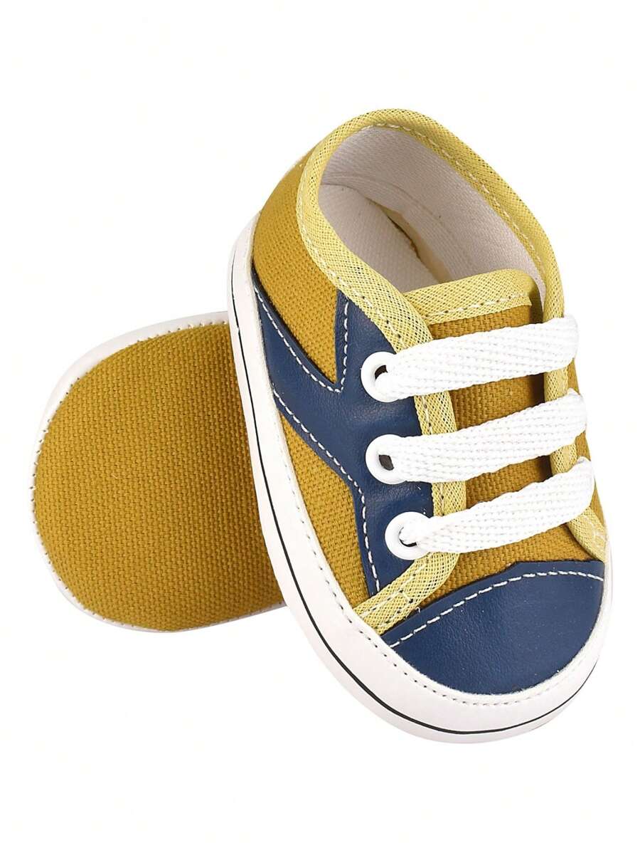 Baby Sneakers - 駝色 - 查看 1