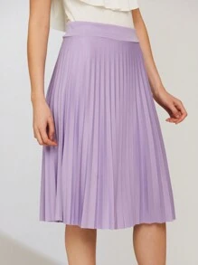 Women Skirts - Mauve Purple - View 4
