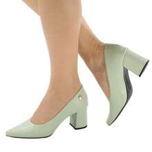 Women Heeled Sandals - màu xanh lá - Xem 3