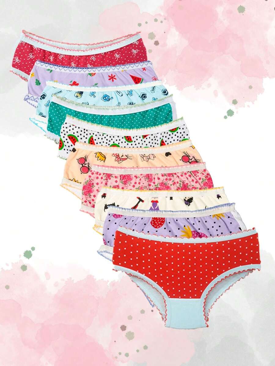DCP Kids Young Girls Underwear - Nhiều màu - Xem 1