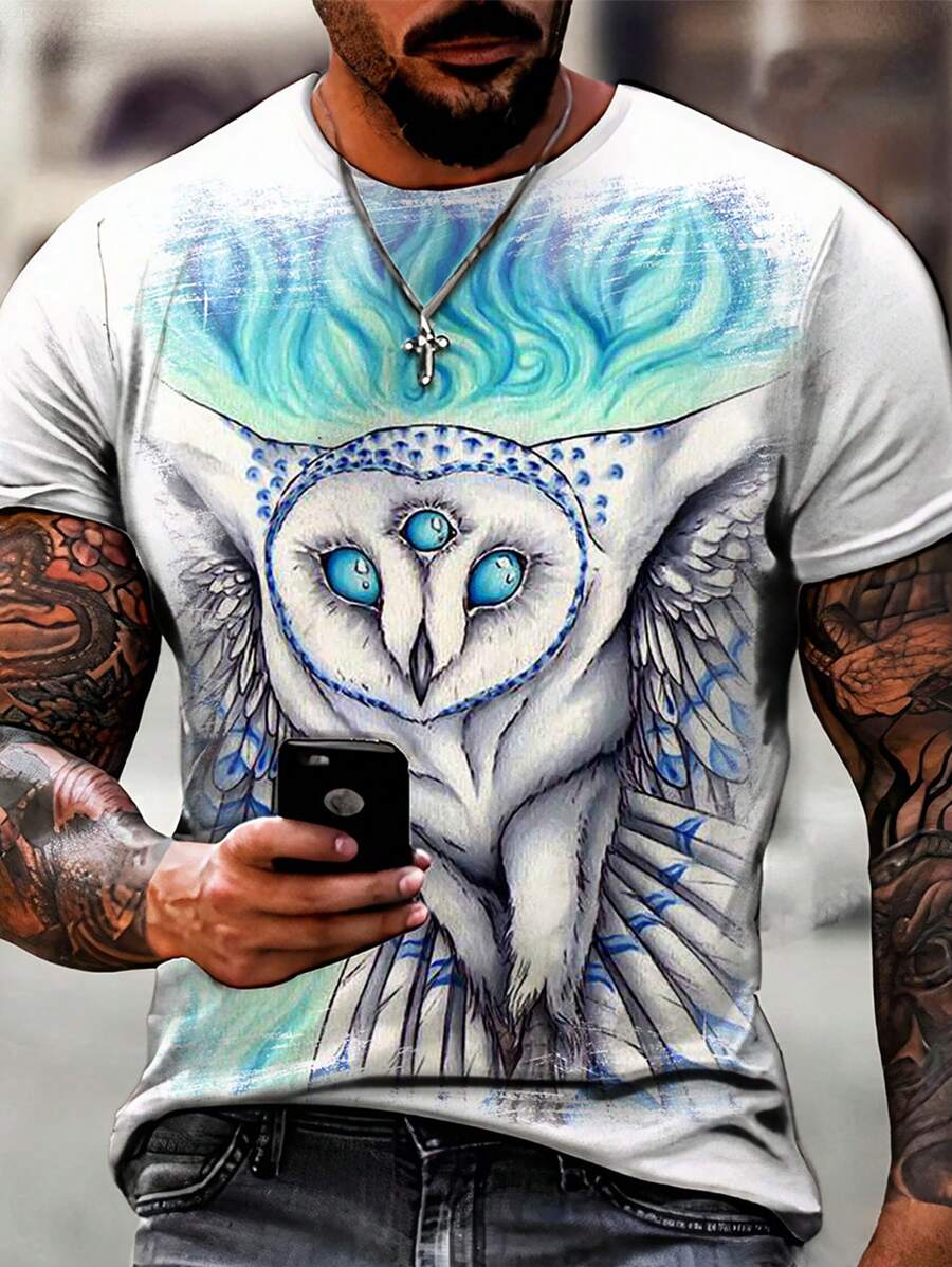 Men T-Shirts - trắng - Xem 1