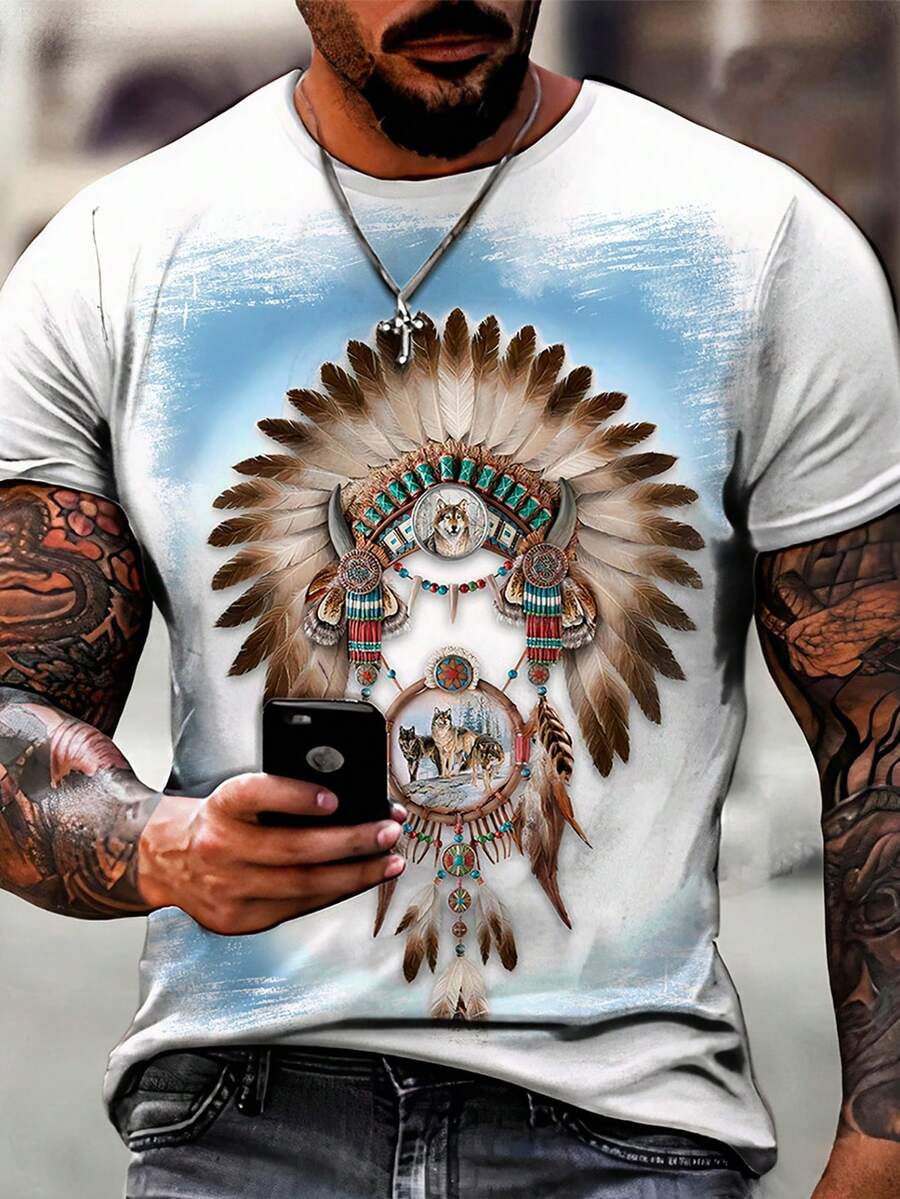 Camisa Camiseta Indio Vintage 099