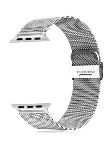 Stainless Steel Mesh Watch Band Compatible With Apple Watch As A Gift For Students Returning To School