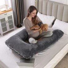Đa chức năng Thai sản Gối , Lý tưởng Đối với Đọc sách , Thoải mái Ngủ Với Độ co giãn Cao - màu đen - Xem 5