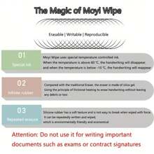 13Pcs/Set(10 Refills + 2 Pens + 1 Eraser) Erasable Pen Set Washable Handle Black Blue Red Ink Writing Gel Pen Refill Rods For School Office Stationery Supplies