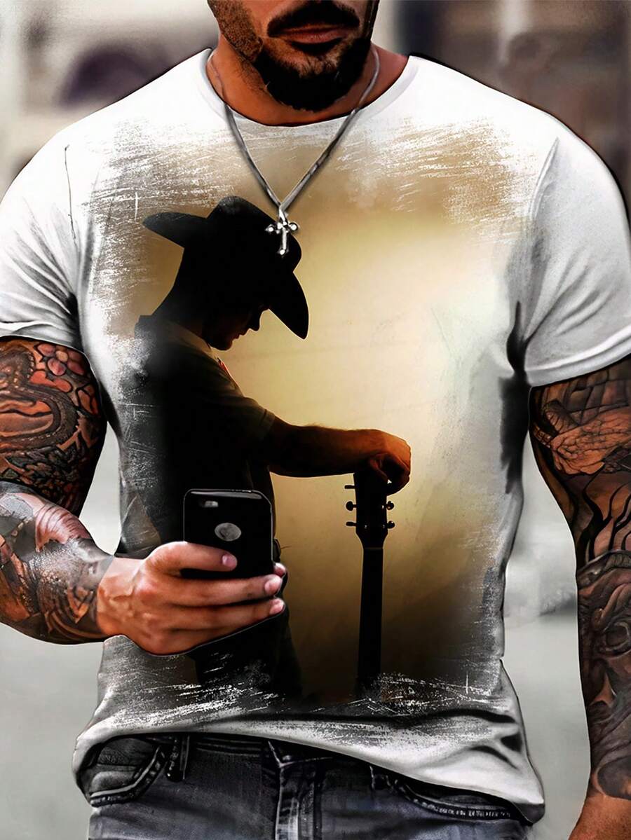 Men T-Shirts - trắng - Xem 1