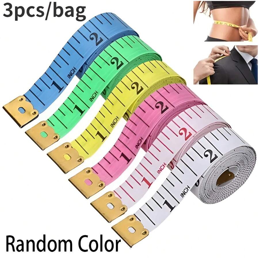 3-Pc Length 59.06 Inch Measuring Ruler, Sewing Ruler Measuring ...