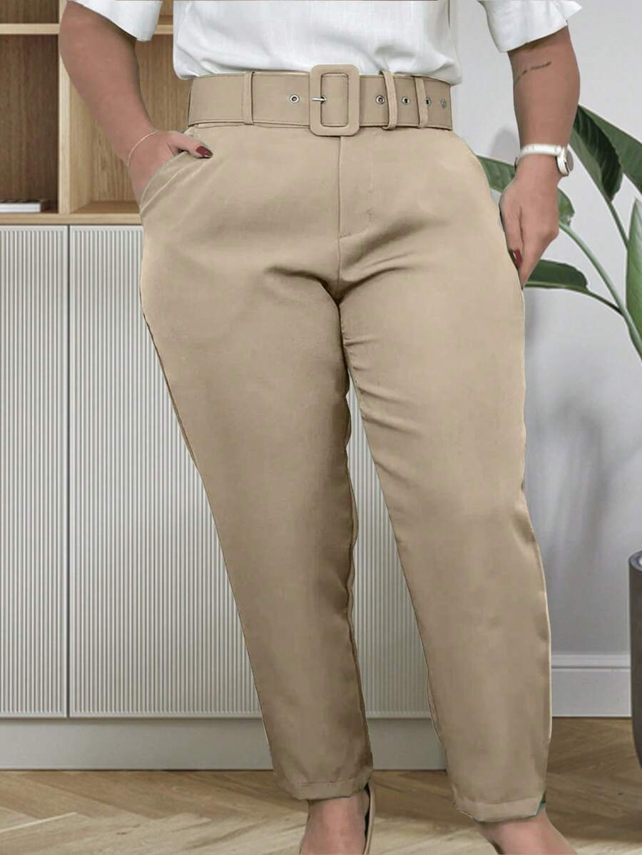 Women Pants - Màu be - Xem 1
