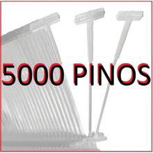 Pino Tag Pin Para Fixação De Etiquetas 40mm Para fixação de Roupas e Tecidos Cx Com 5.000 Und - Branco - Visão 1