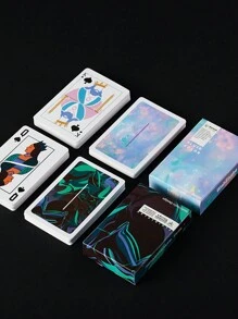 1pc Poker With Cool Design For Bar & Adult Party, Landlord Game