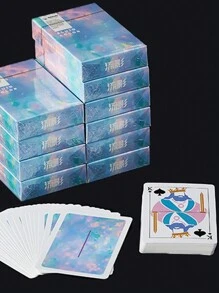 1pc Poker With Cool Design For Bar & Adult Party, Landlord Game