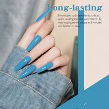 新手可用的浸泡式指甲套件,包括4種色調的裸色粉、泡泡浴光澤中性膚色浸泡粉液套件,附帶底層上色劑、活性劑和法式指甲油藝術,全功能指甲延伸套件 - 薑色 - 查看 10