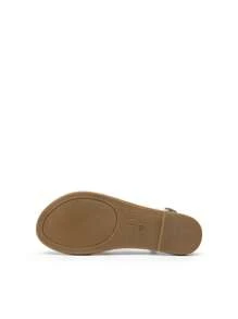 Casual Strappy Sandal For Women Comfortable Strap Summer Thong Sandals - 白色 - 查看 5