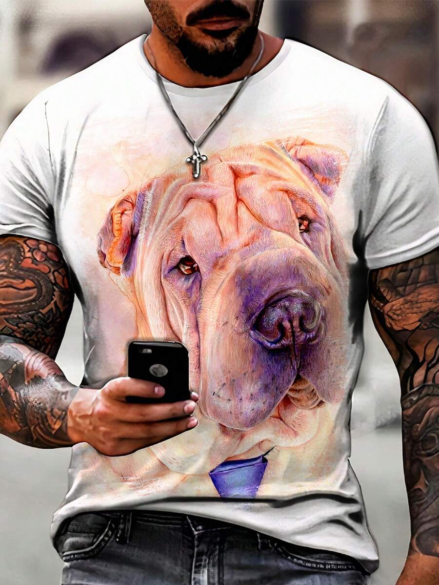 Men T-Shirts - trắng - Xem 1