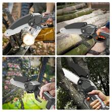 Motosierra Portátil,  Eléctrica De Mano 48 V - Negro - Ver 4