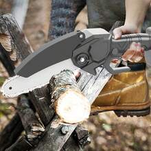 Motosierra Portátil,  Eléctrica De Mano 48 V - Negro - Ver 2