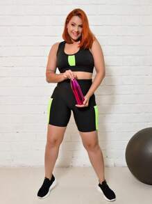 Women Sports Sets - 綠色 - 查看 1