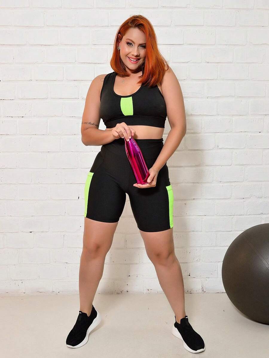 Women Sports Sets - 綠色 - 查看 1