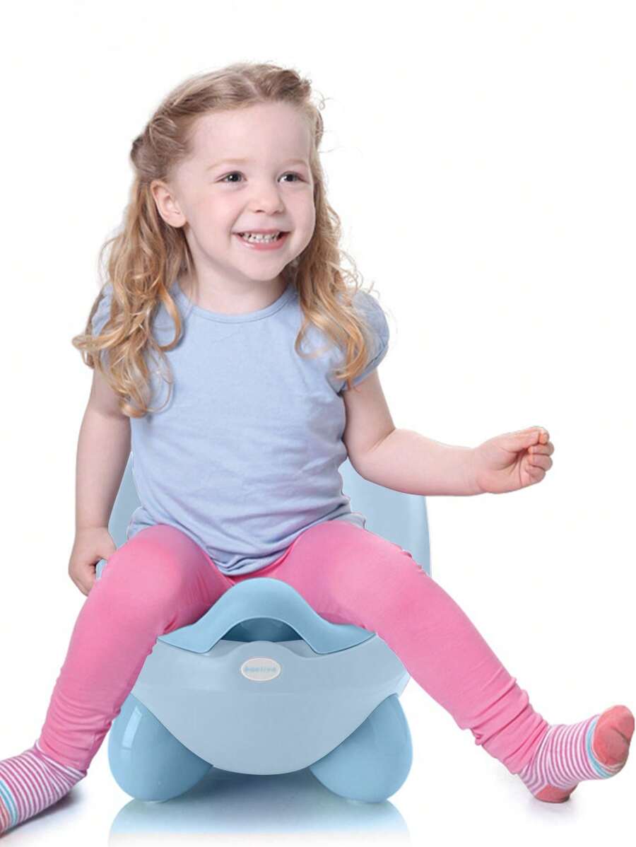 1pc Egg Shape Children's Toilet Seat Pp Material Boys & Girls Potty