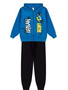 THUTHU KIDS Young Boys Sweatshirts - 藍色 - 查看 1