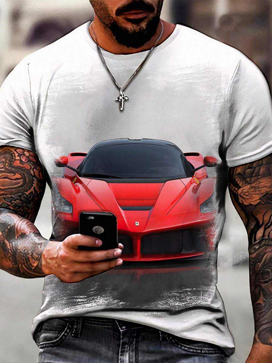 Men T-Shirts - Wit - Bekijken 1