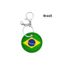 1 个国旗图案钥匙扣，适用于所有国家促销和纪念，适用于美国、德国、英国的钥匙扣，可用于手提包和服装装饰休闲礼品纪念品汽车配件包饰学校 - 混合色 - 查看 29