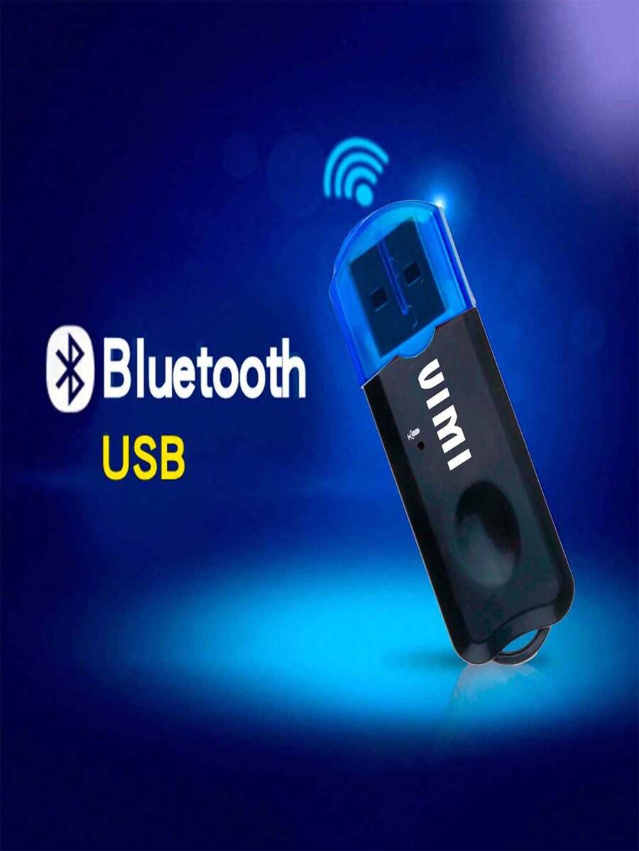 Receptor Transmisor Usb Bluetooth Musica Para Bocina - Negro - Ver 1